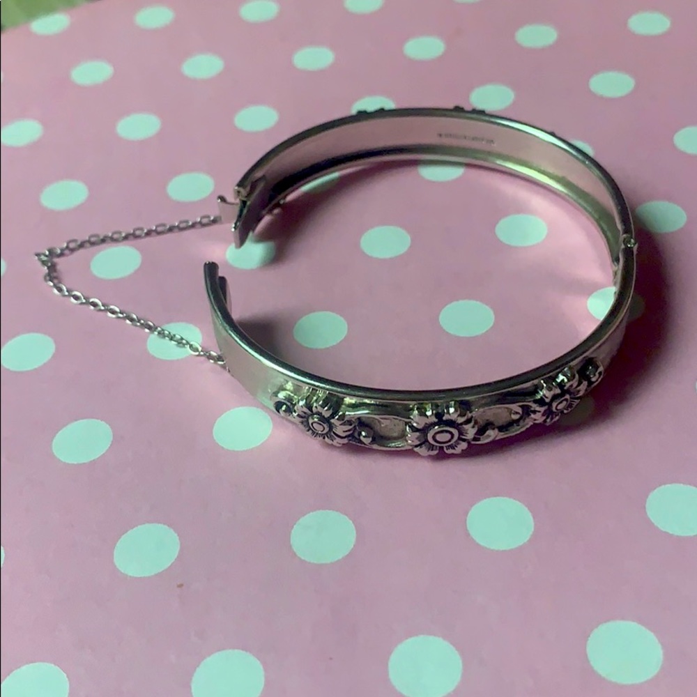 Whiting & Davis Silver-tone Antique Bracelet